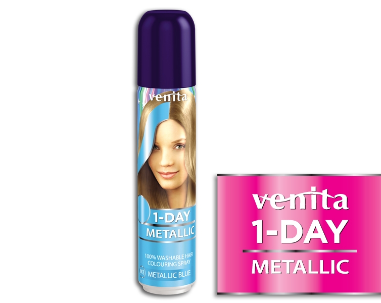 1-DAY METALIC BLUE