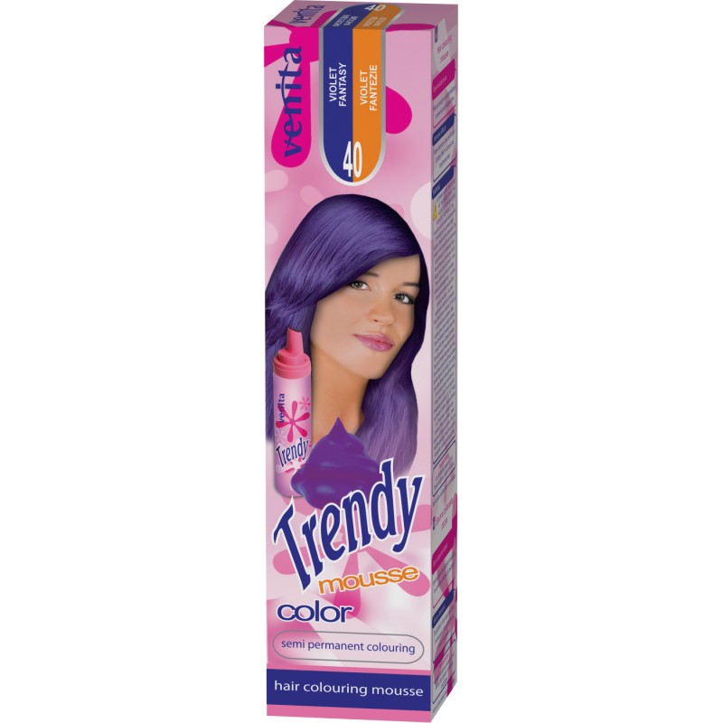 TRENDY - č.40  "fialová fantazie"