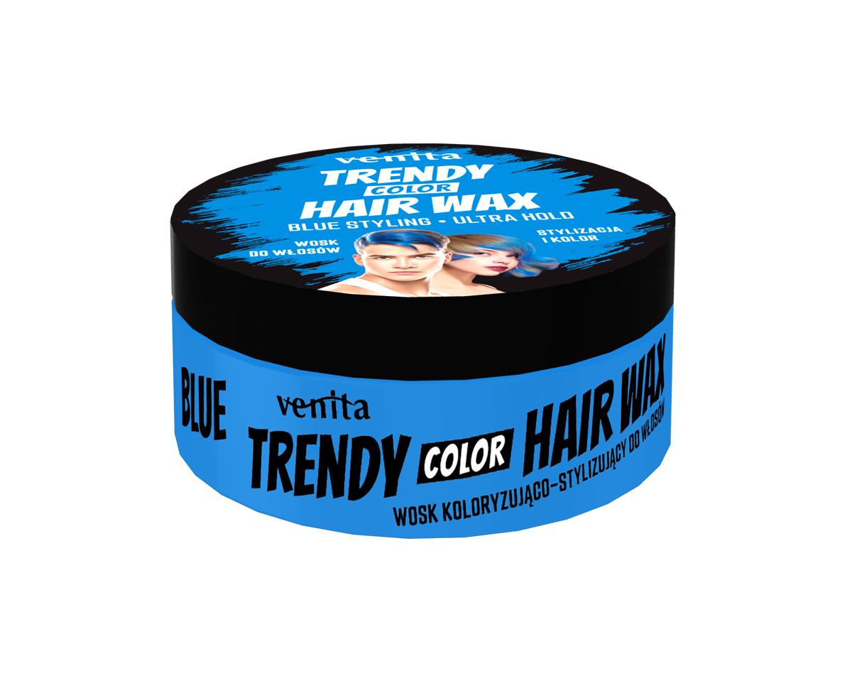 HAIR WAX BLUE