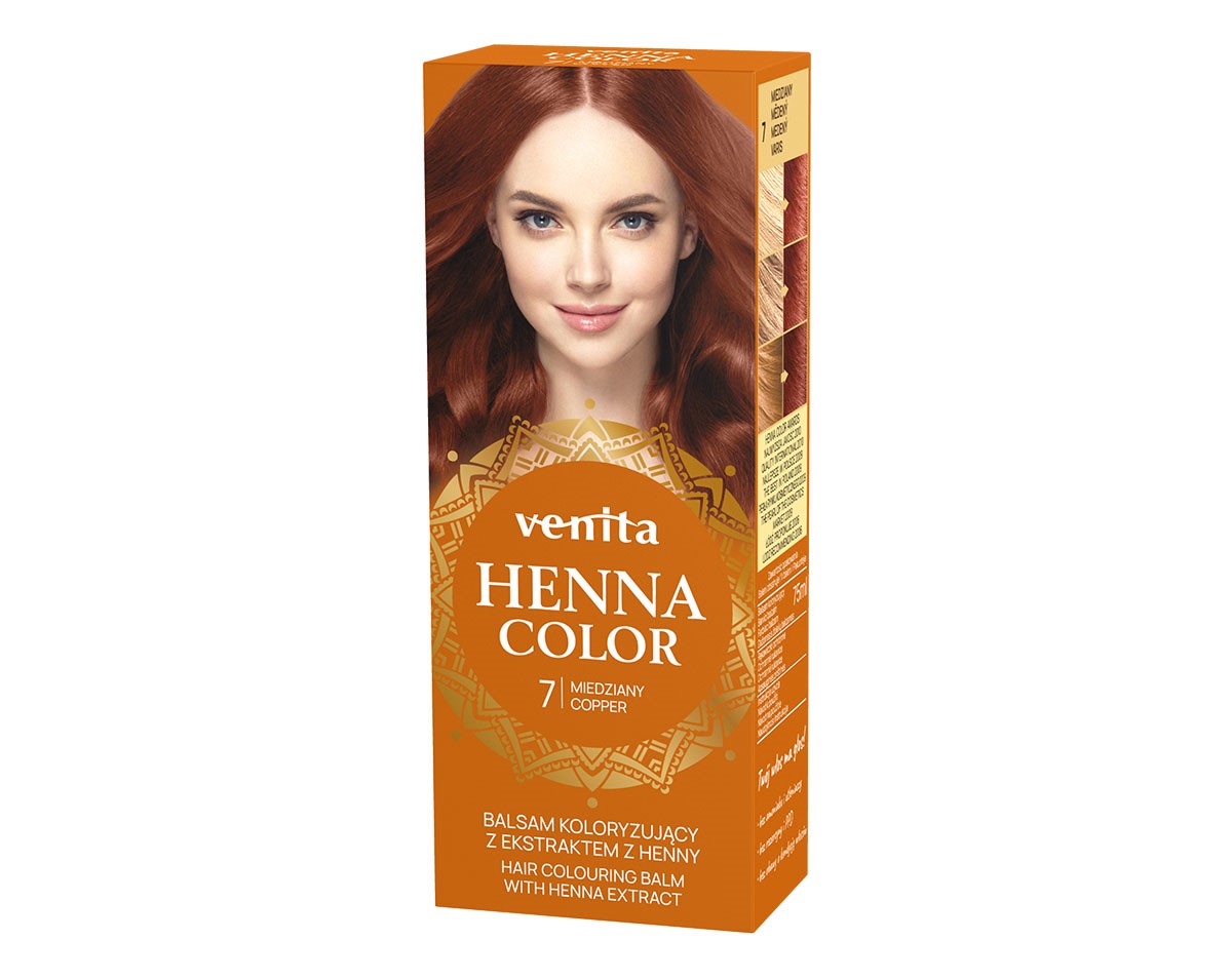 HENNA COLOR č.07 barva na vlasy