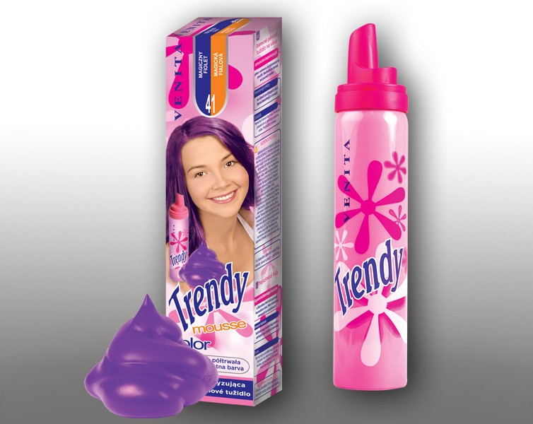 TRENDY - č.41  "magická fialová"
