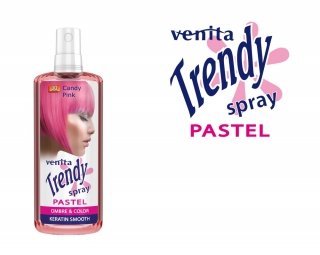 Pastelový spray na vlasy Meruňka